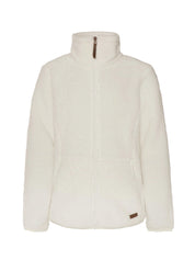 Fleecejacke RIRI JR - 401-Seashelloffwhite - Weiß