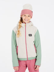 Ski-Sweatshirtjacke - 106-Kitoffwhite - Creme