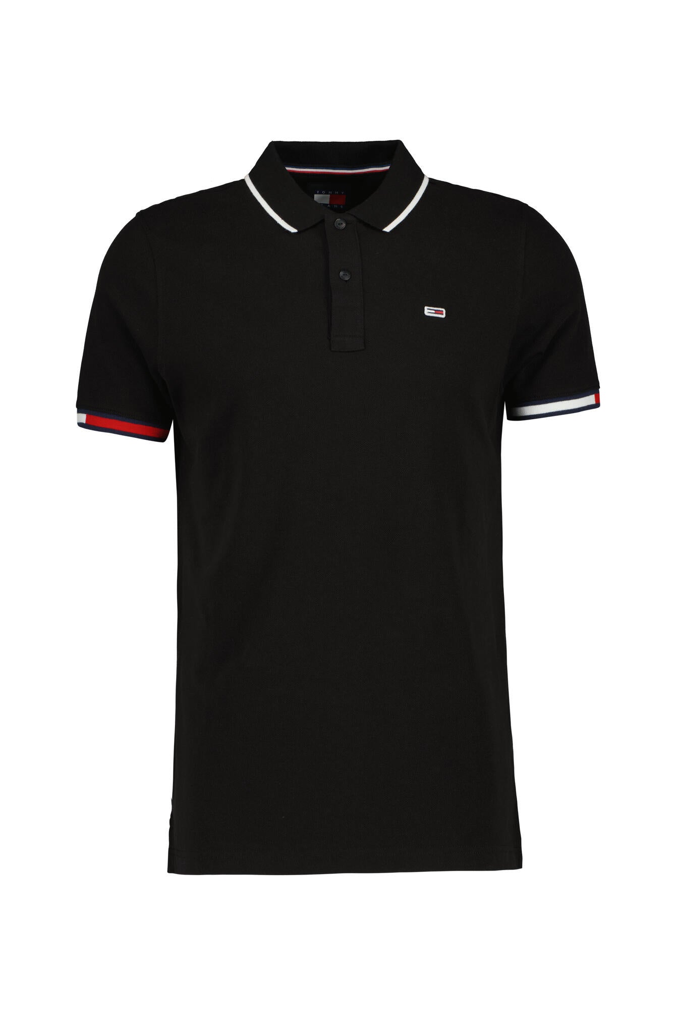 Poloshirt aus Baumwolle - BDS-BLACK - Schwarz