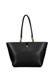 Handtasche mit Kettendetails - BDS-BLACK - Schwarz