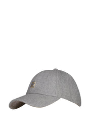 Cap mit Logo-Emblem - 0IM-GREY - Grau