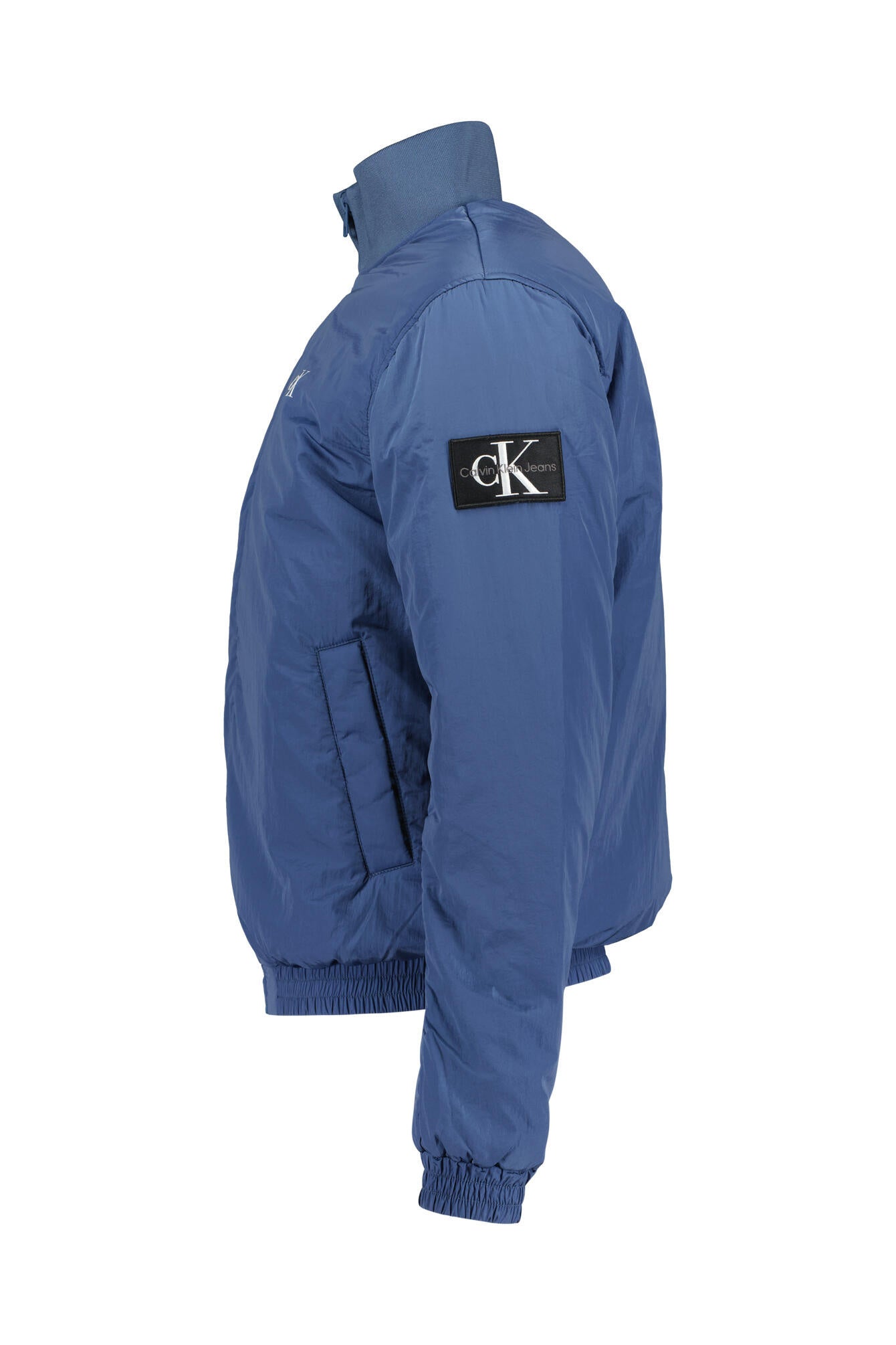 Bomberjacke mit Stehkragen - DBX-BLUE - Blau