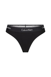 Thong mit Logo - 6WA-BLACK - Schwarz