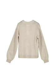 Wollpullover Essential - G4Z-BROWN - Creme