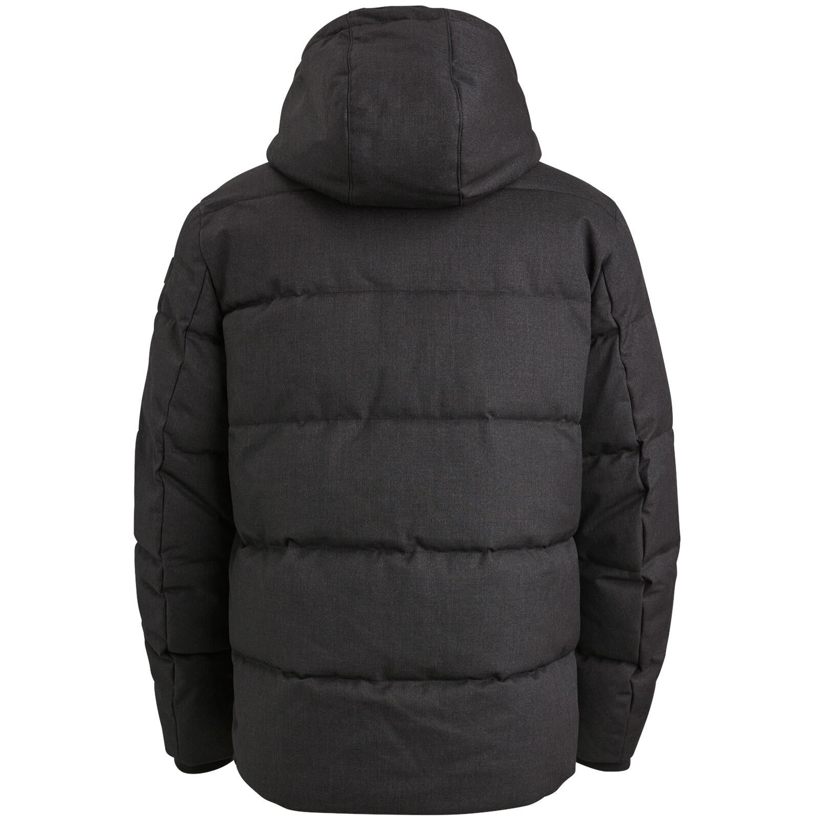 Steppjacke mit abnehmbarer Kapuze - 9073-Anthracite - Grau