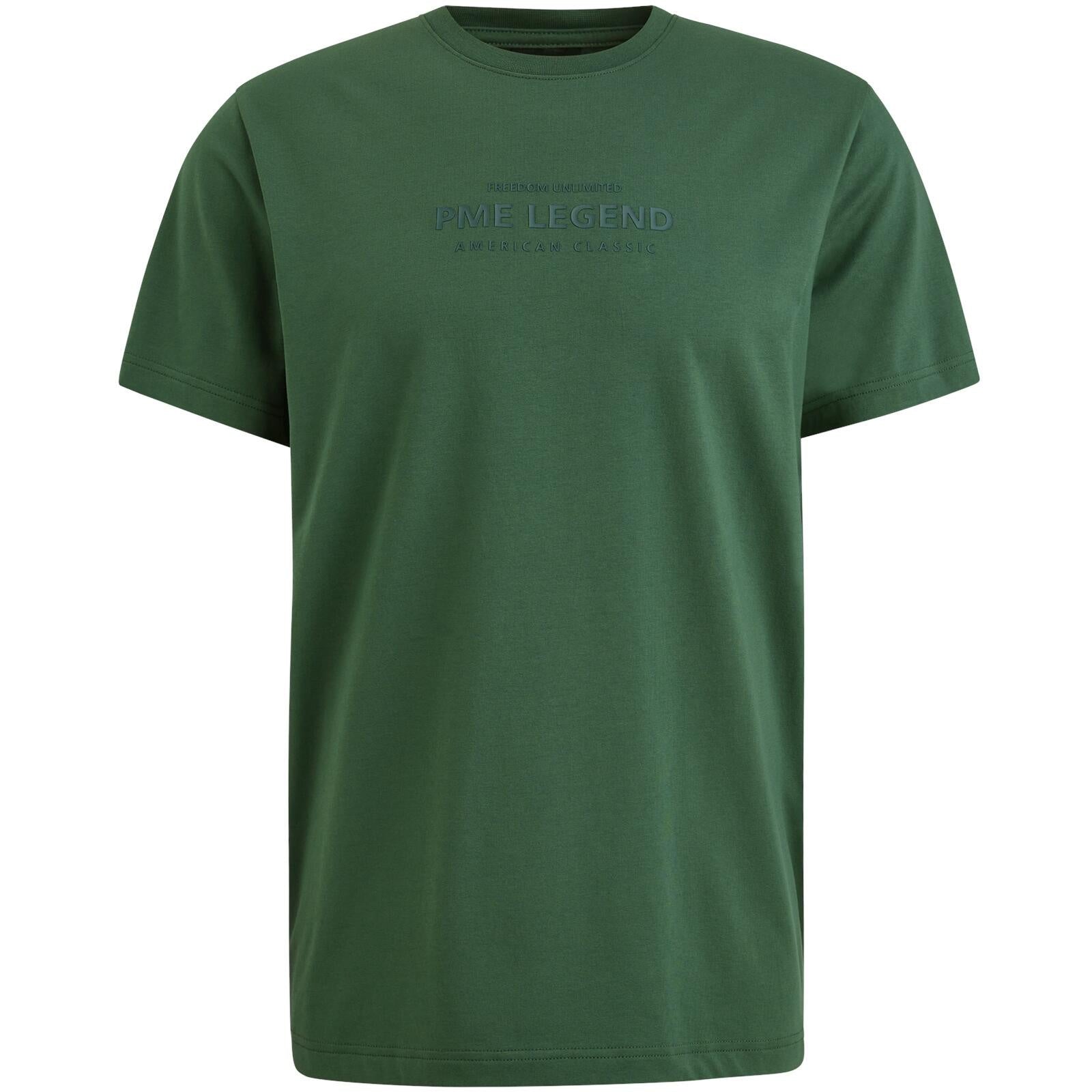 T-Shirt aus Baumwolle - 6143-Trekking Green - Grün