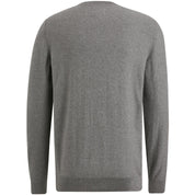 Strickpullover aus Baumwolle - 940-Mid Grey Melee - Grau