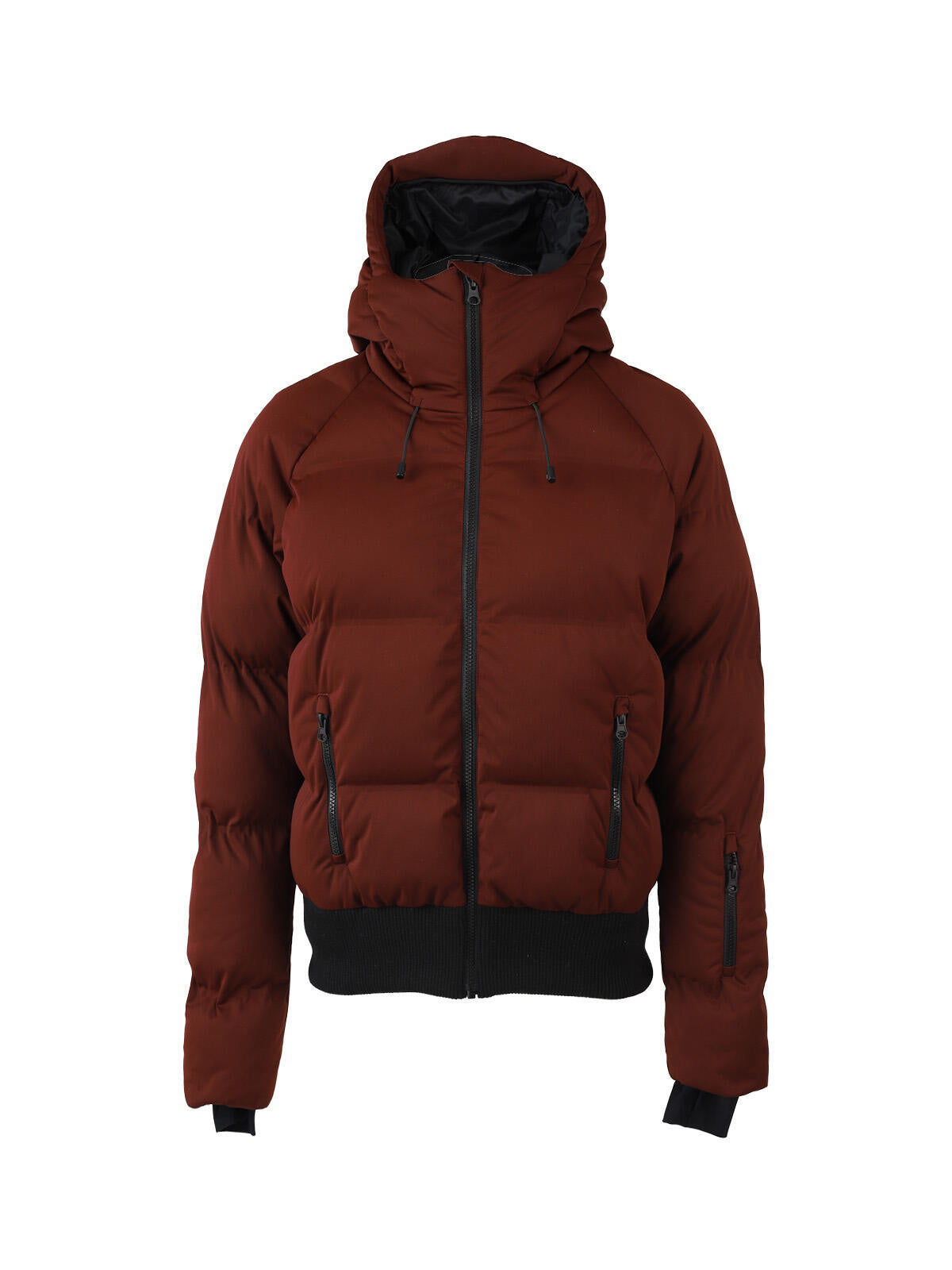 Puffer Skijacke - 2558 - Rot