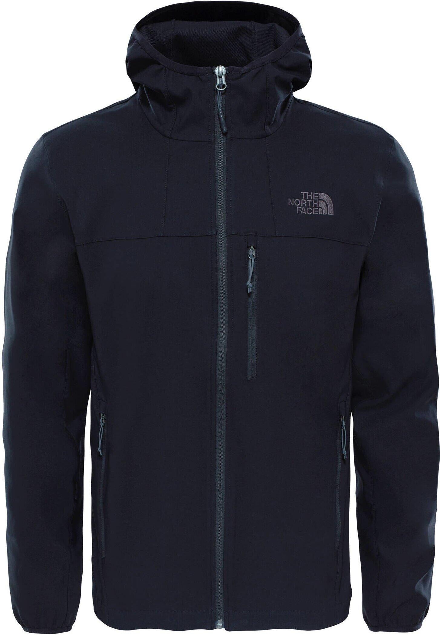 Softshelljacke mit Kapuze - JK3-TNF BLACK - Schwarz