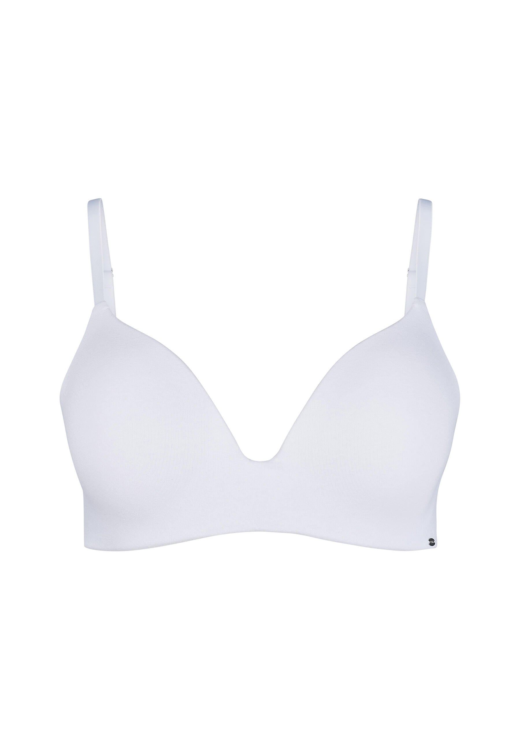 Triangel-BH mit Spitzen-Details - 0500-white - Weiß