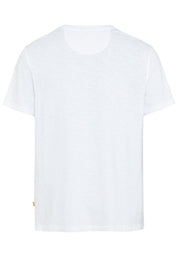 T-Shirt mit Henleykragen - 01-White - Weiß